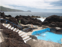 Přírodní bazénky na ostrově Faial