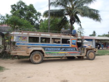 Filipíny - autobus