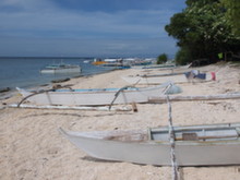Filipíny - pláž na ostrově Bohol