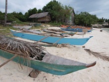 Filipíny - pláž na ostrově Siquijor