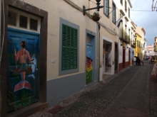 Zona velha - ulička Santa Maria