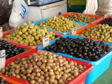 Olivy na trhu Bolhao