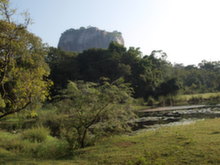 Sigiriya z dálky