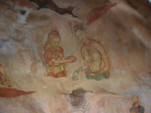 Sigiriya - původní malby