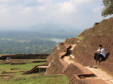 Sigiriya nahoře