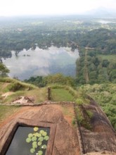 Sigiriya horní pohled