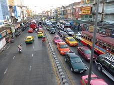 Traffic jam v Bangkoku Traffic jam v Bangkoku