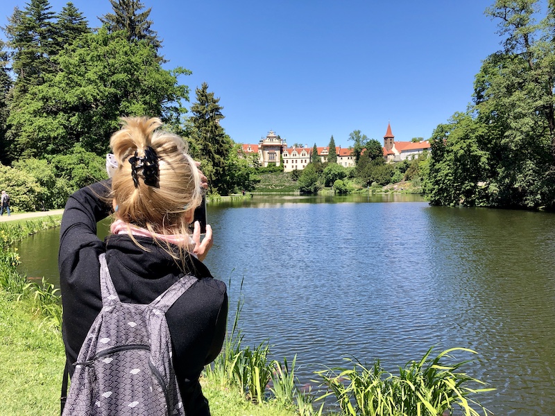 Fotogenickej park to je, ty Průhonice