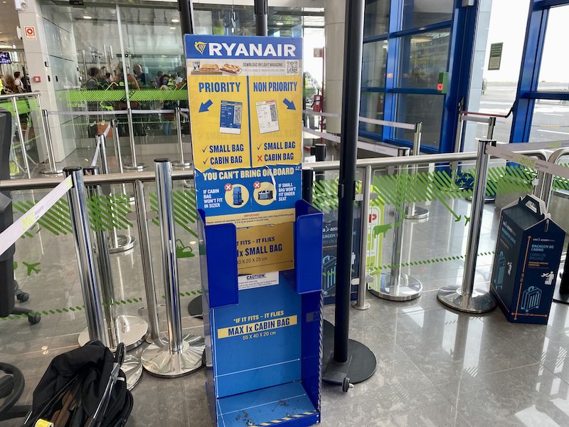 Sem se vám zavazadlo u Ryanair musí vejít