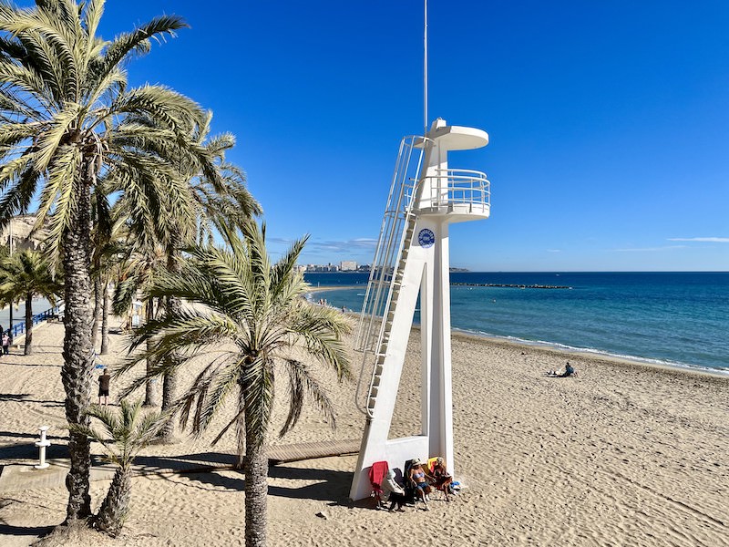 Pláž v Alicante