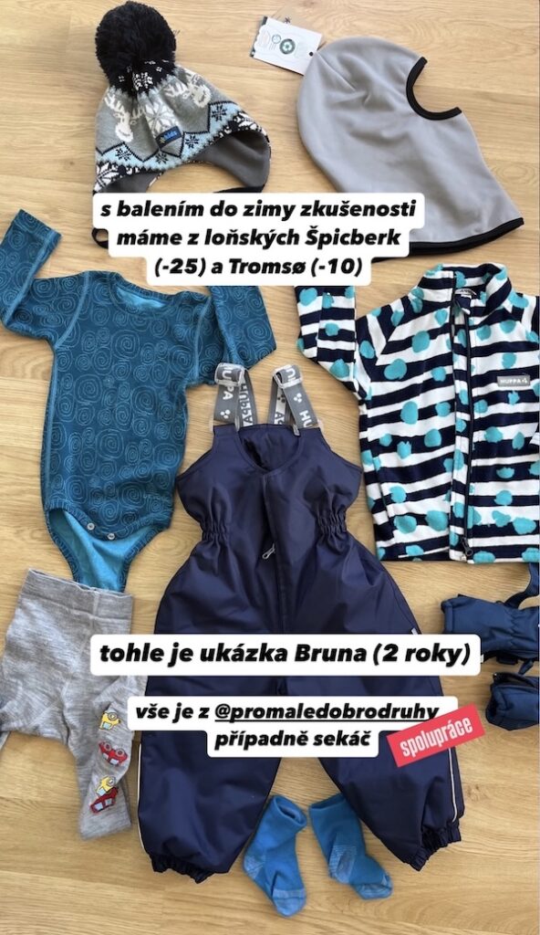 Dětská zimní výbava